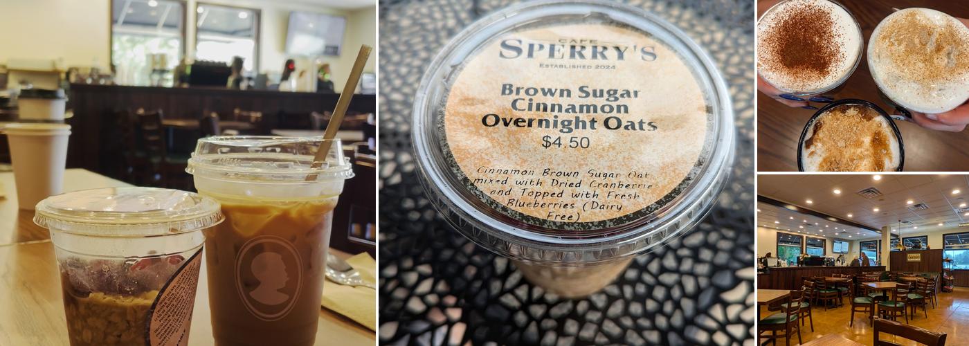 Cafe Sperry's Menu