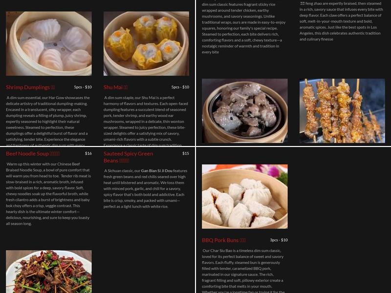 Jun BBQ Menu