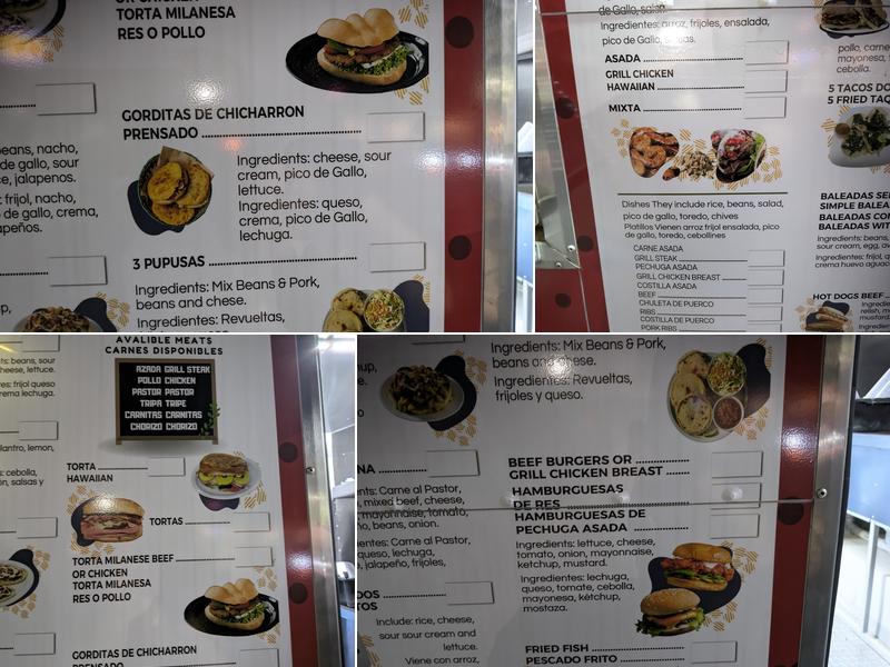 Taqueria Los Milagros Menu