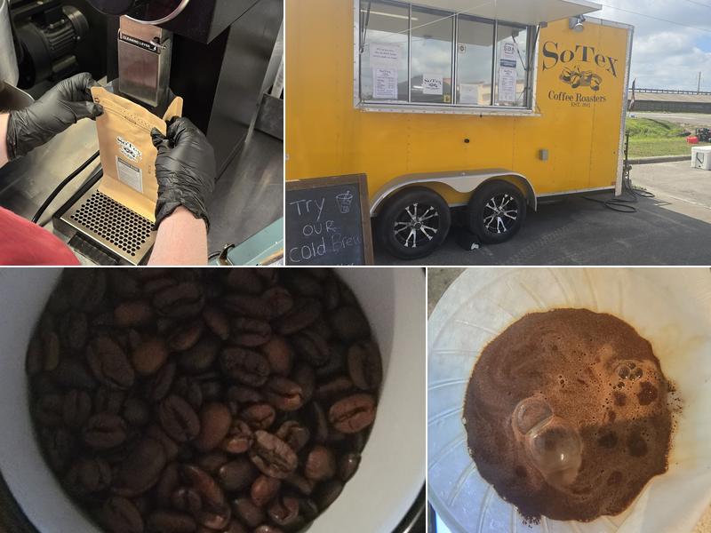 SoTex Coffee Roasters 1701 Brahma Blvd Unit Sign, Kingsville