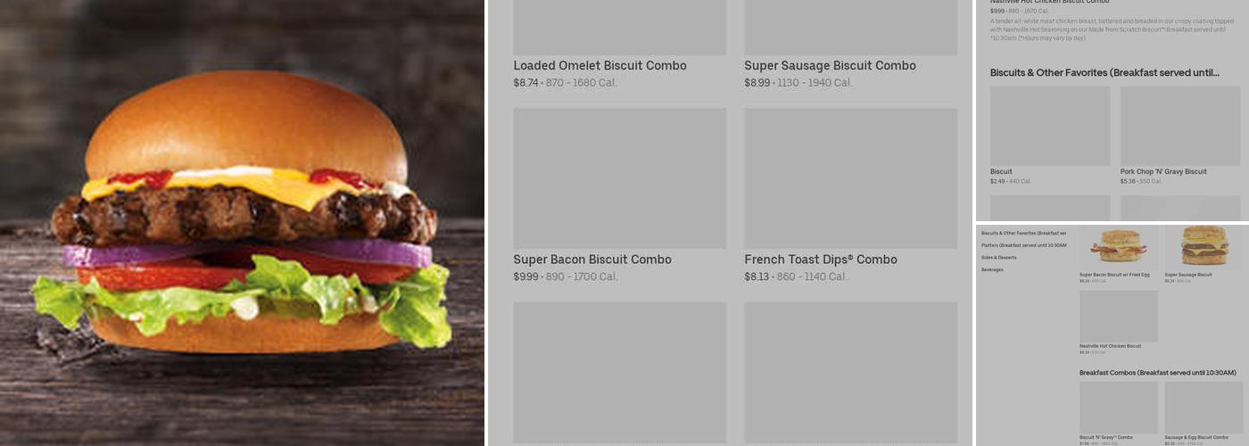 Hardee’s Menu