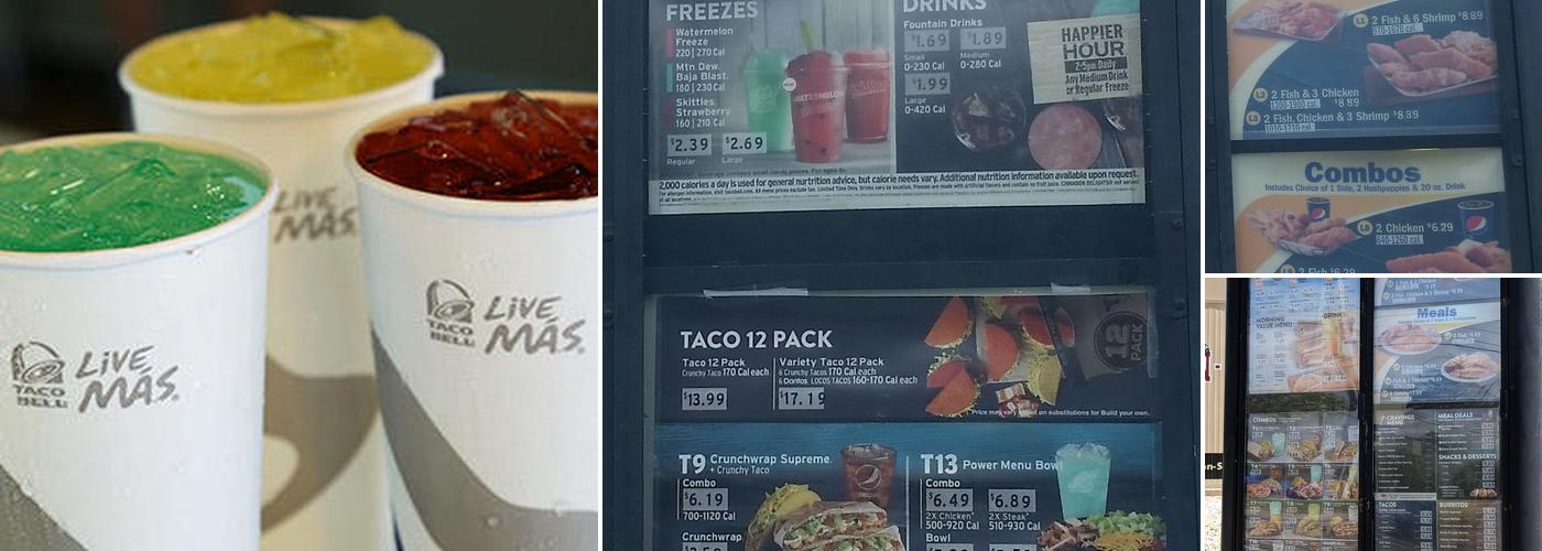 Taco Bell Menu