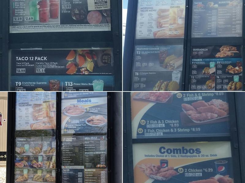Taco Bell Menu