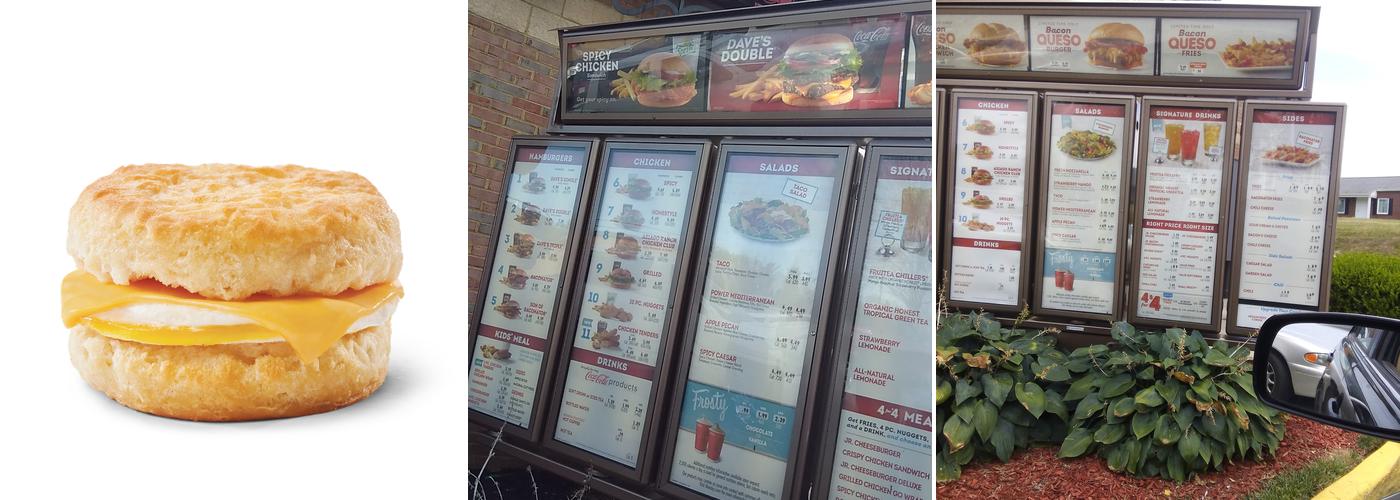Wendy's Menu