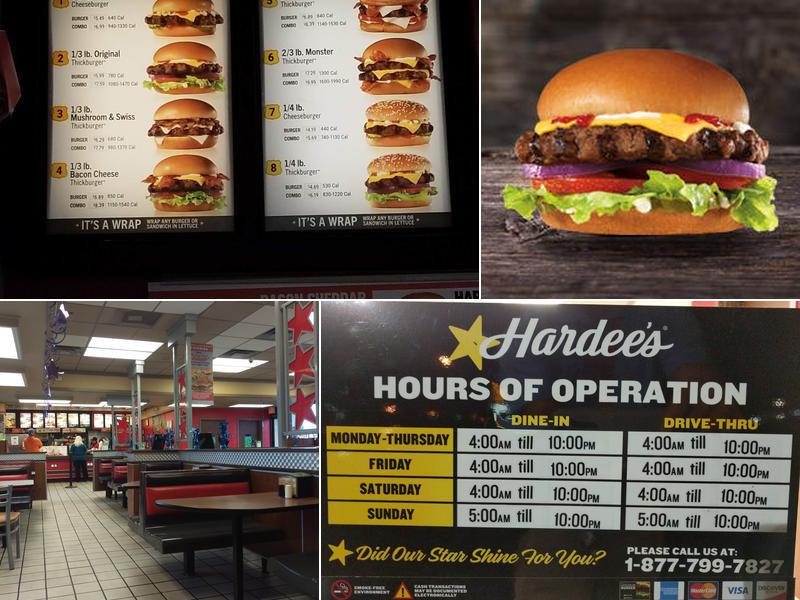 Hardee's Menu