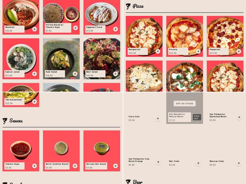 Anna’s Vesuviano Menu