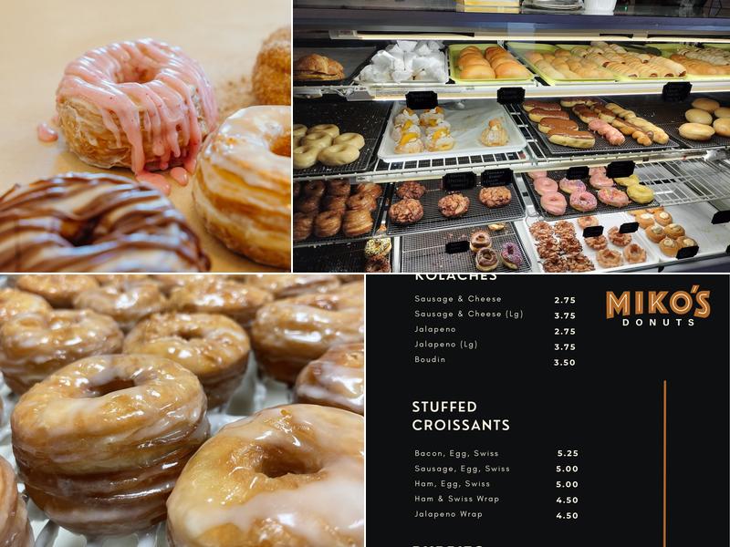 Miko’s Donuts Menu