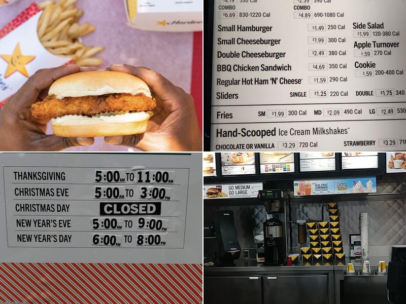 Hardee’s Menu