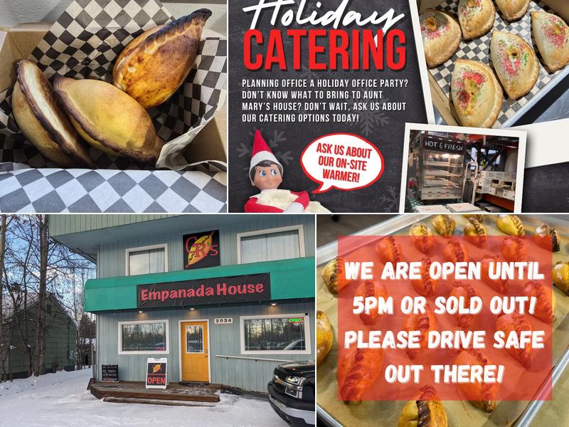 GR’s Empanada House 2034 Airport Way, Fairbanks