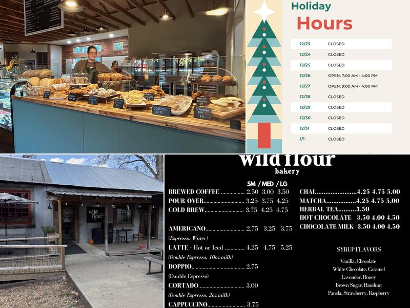 Wild Flour Bakery 1490 Patrick St, Waverly