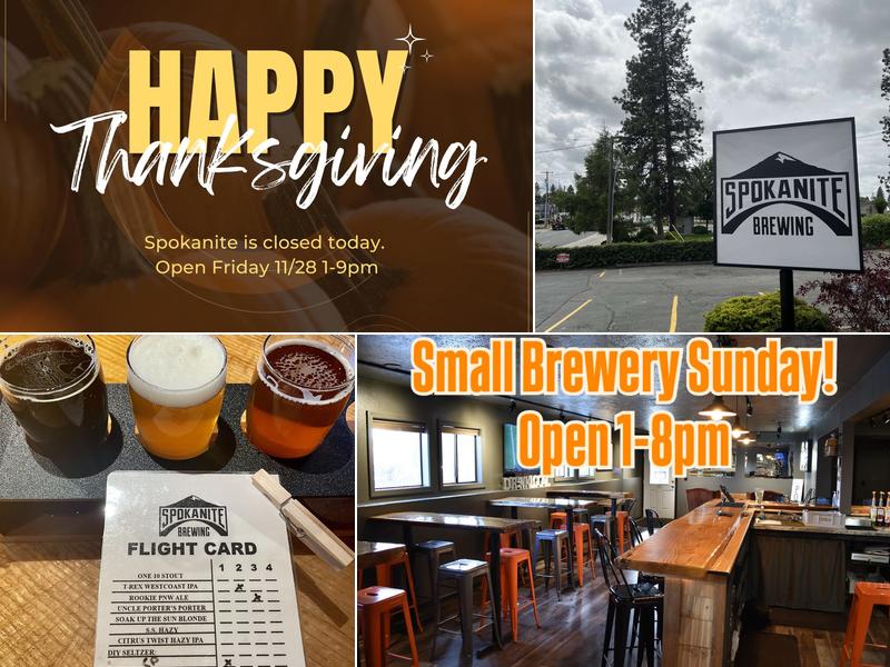 Spokanite Brewing 6607 N Ash St, Spokane