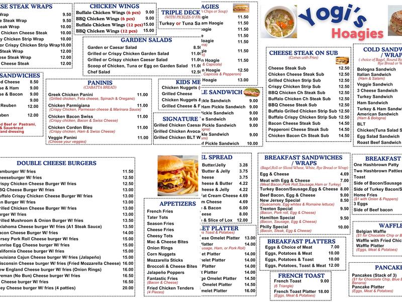 Deerpath Bagels & Burgers & Boba Tea Menu