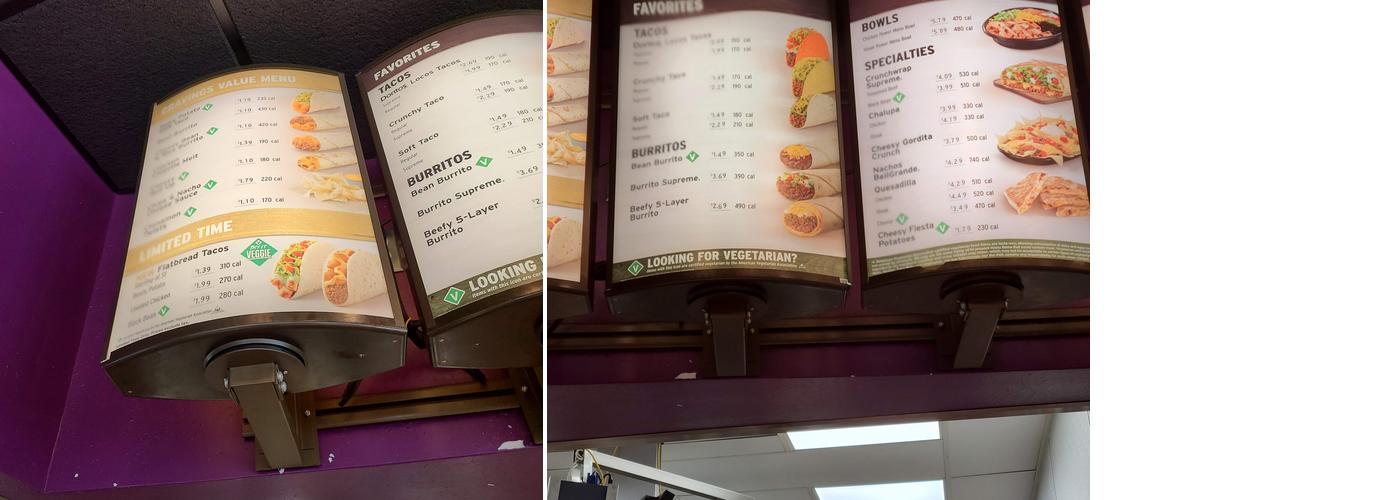 Taco Bell Menu