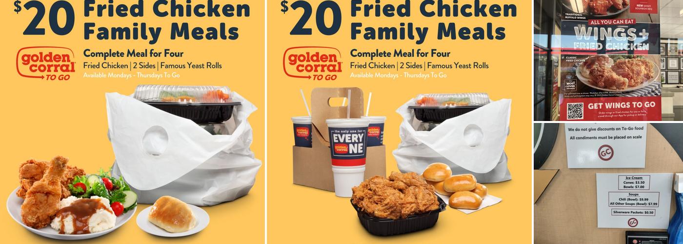 Golden Corral Buffet & Grill Menu