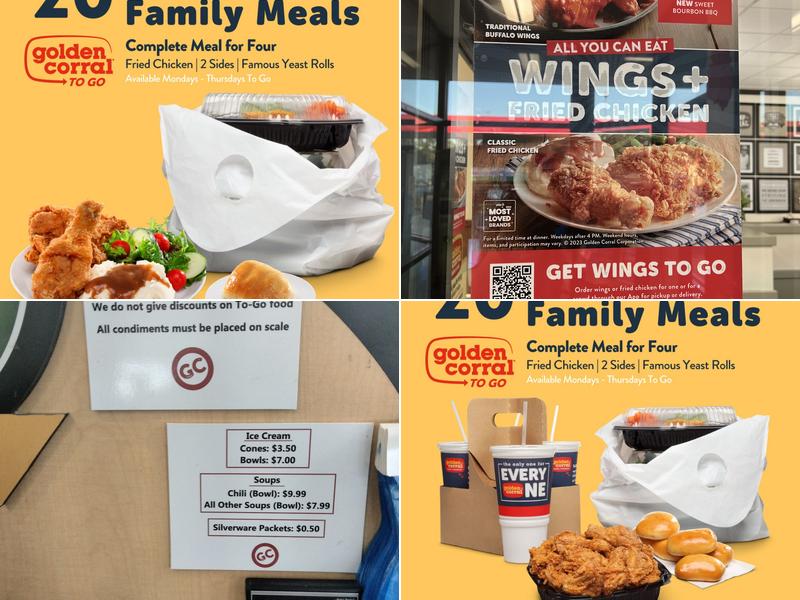 Golden Corral Buffet & Grill Menu