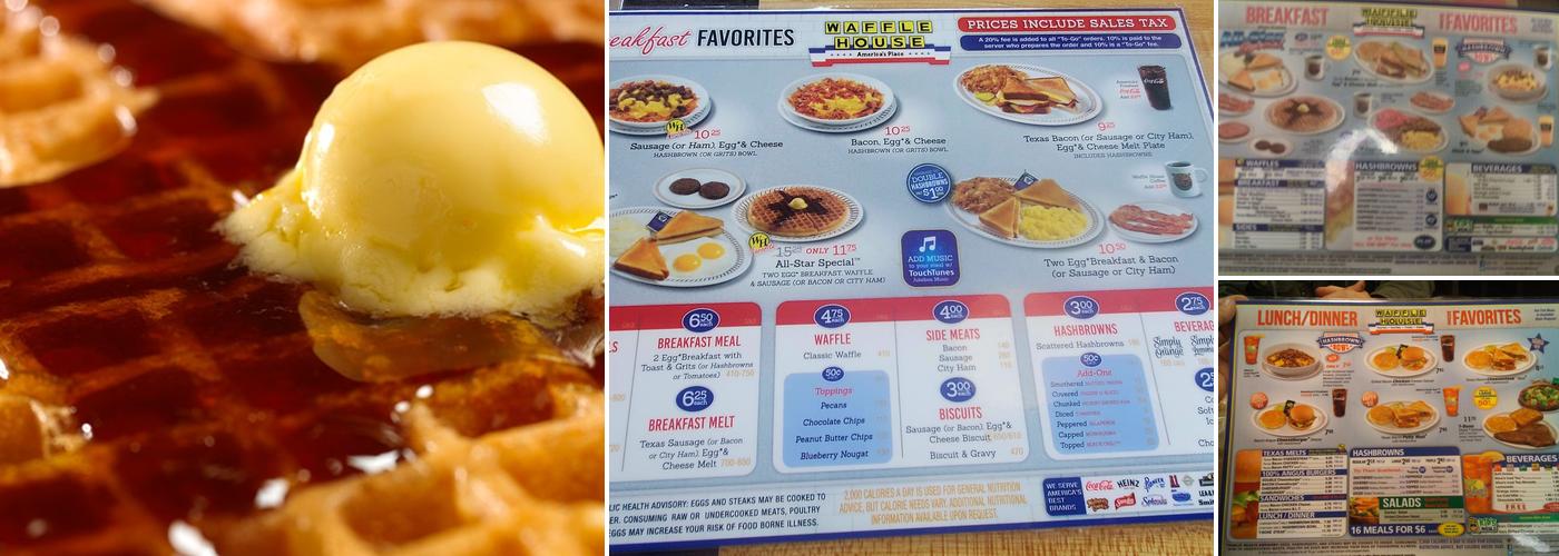 Waffle House Menu