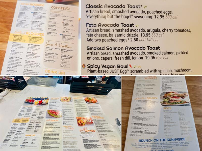 Broken Yolk Cafe Menu