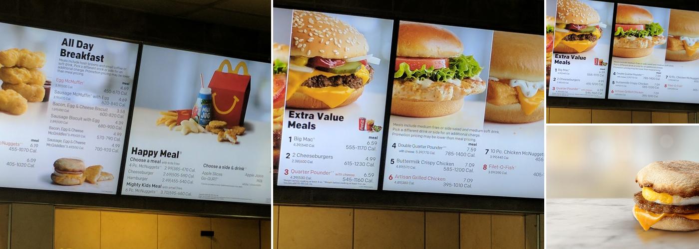 McDonald's Menu