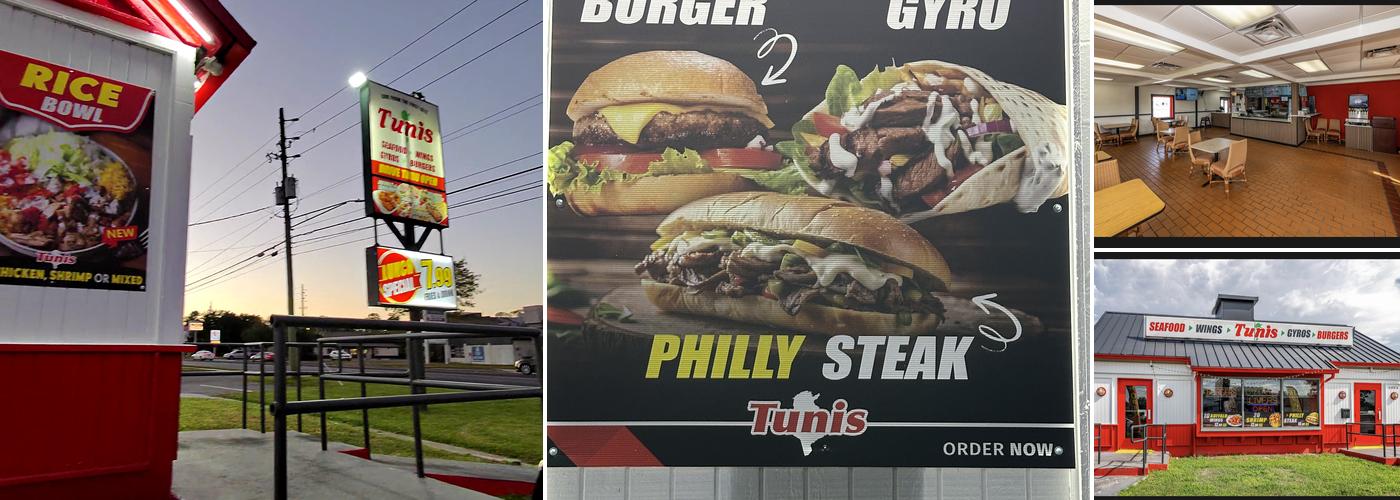 Tunis Seafood Wings and Subs