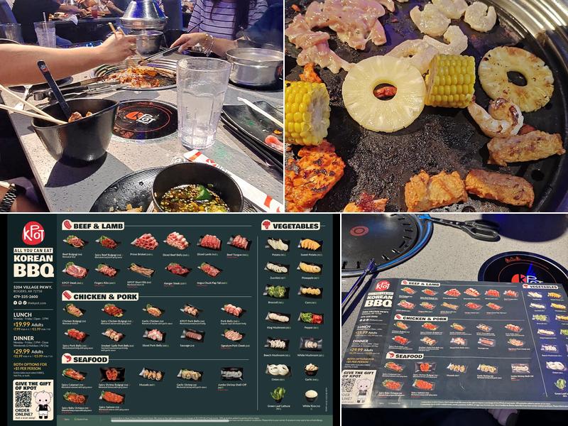 KPOT Korean BBQ & Hot Pot 5204 Village Pkwy #1, Rogers