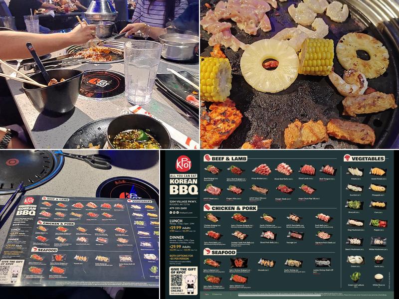 KPOT Korean BBQ & Hot Pot 5204 Village Pkwy #1, Rogers