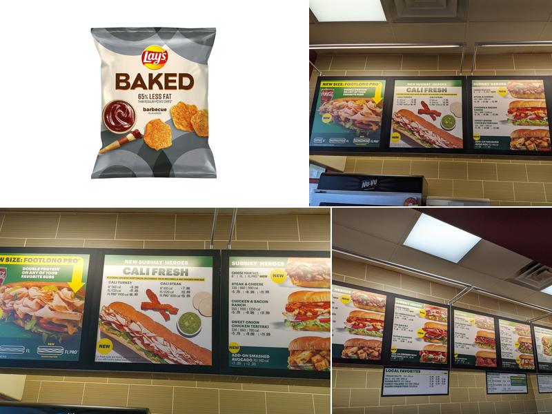 Subway Menu