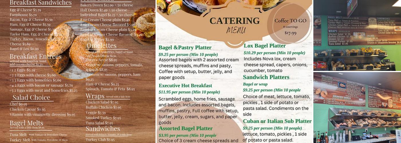 Bagelicious & More Spring Hill Menu