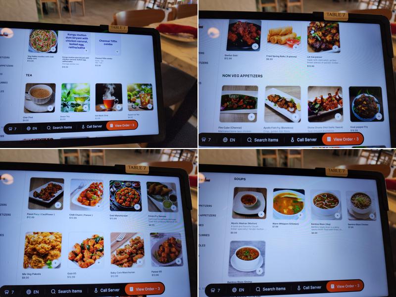 Chennai Bamboo Garden Menu