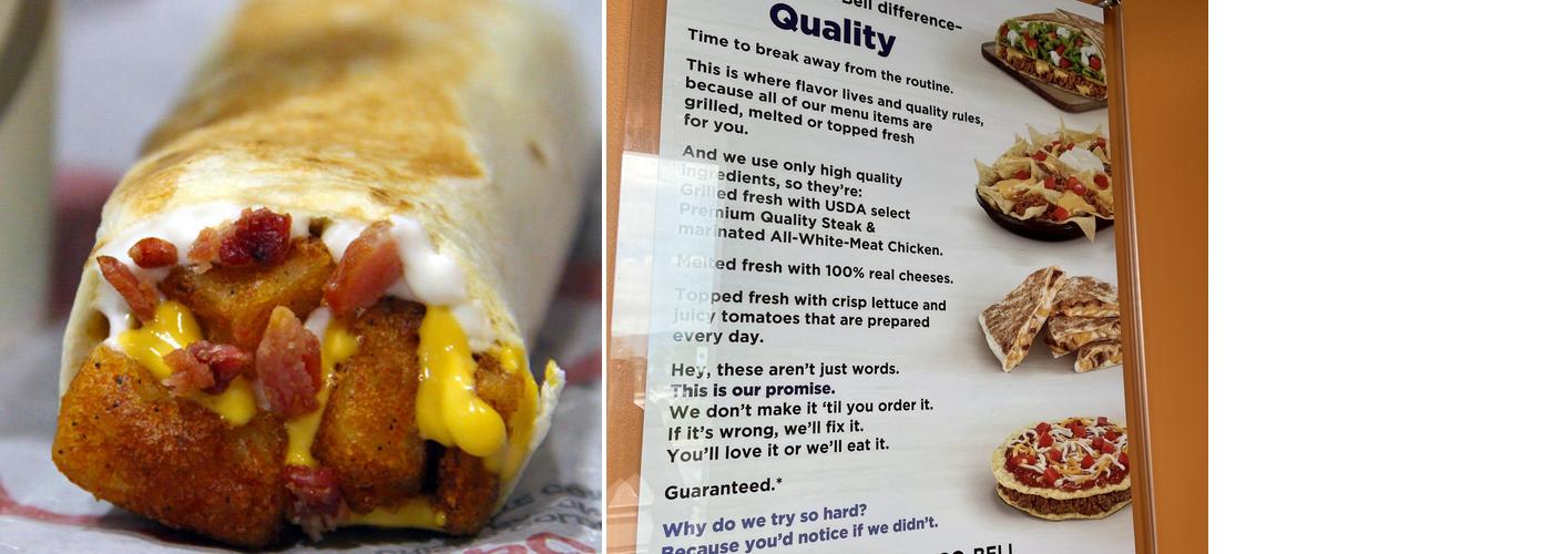 Taco Bell Menu
