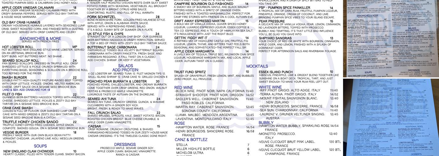 Drift Menu