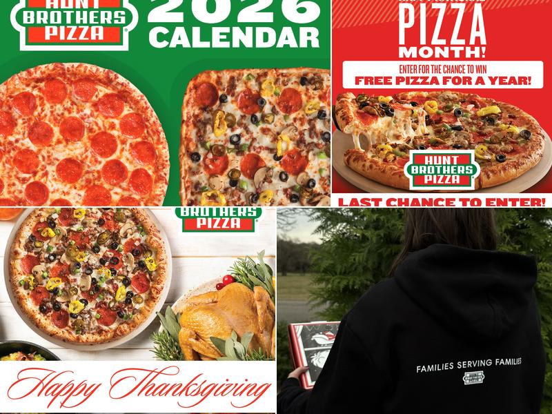 Hunt Brothers Pizza 335 N County Line Rd, Albany