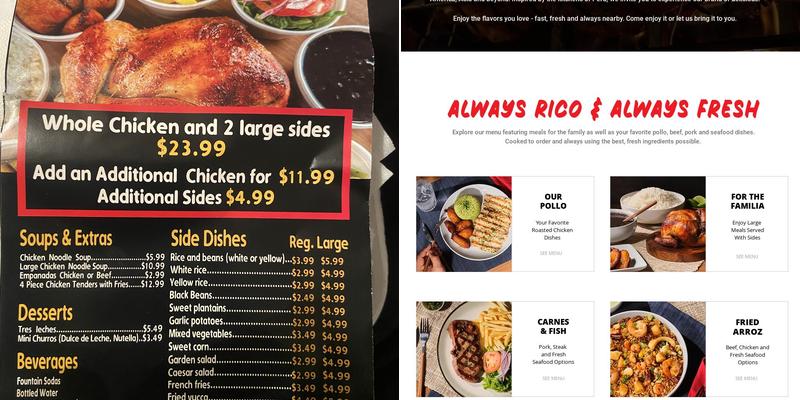 La Brasa Grill - Lake Worth Menu