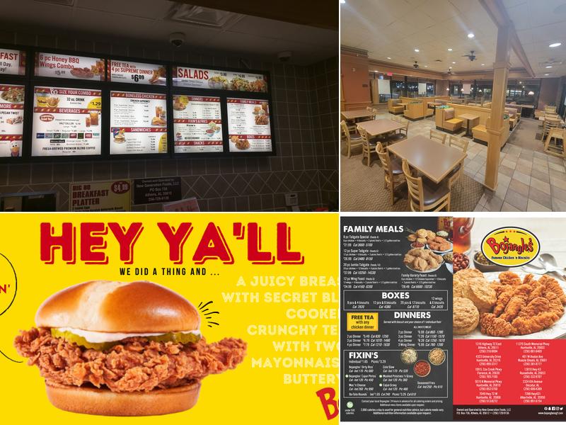 Bojangles Menu