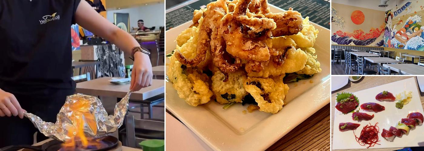 Yellowtail Sushi and Sake