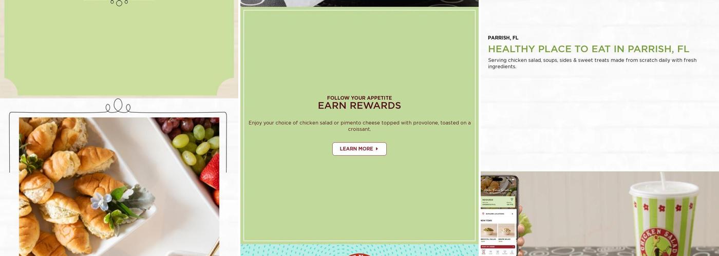 Chicken Salad Chick Menu