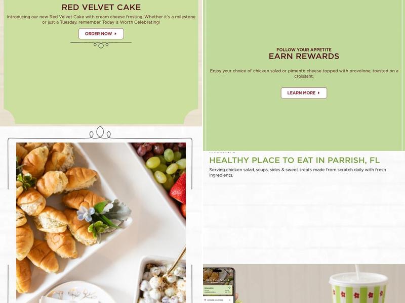 Chicken Salad Chick Menu