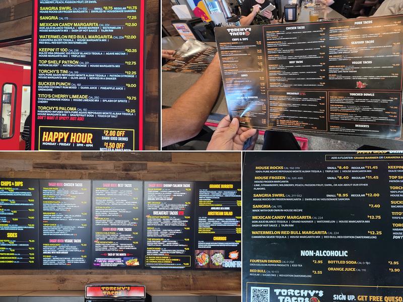 Torchy's Tacos Menu