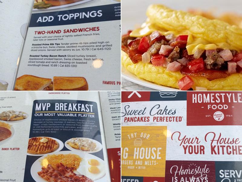 Huddle House Menu