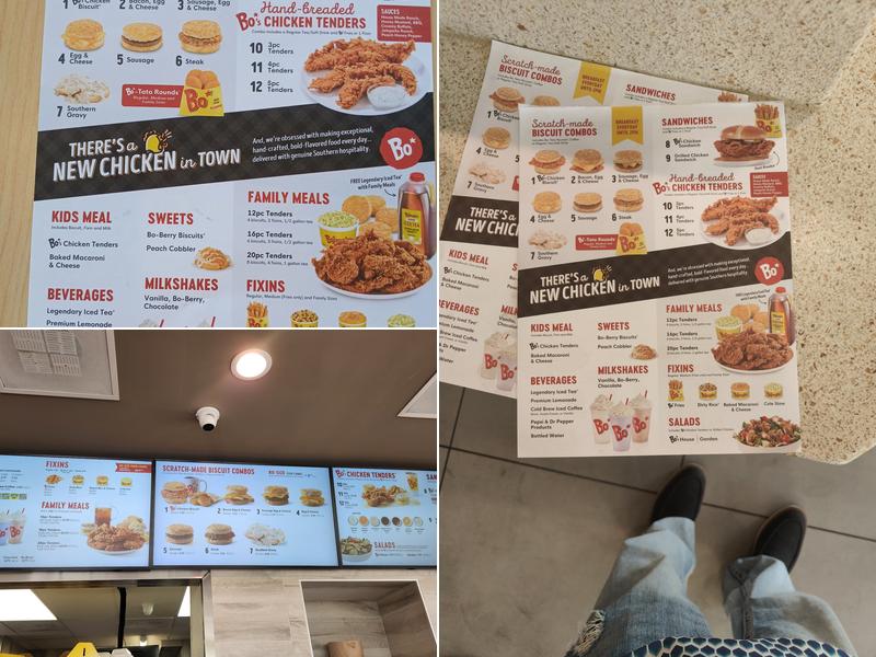 Bojangles Menu