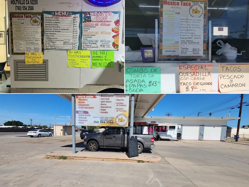 Mexico Taco Menu
