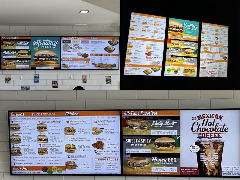 Whataburger Menu
