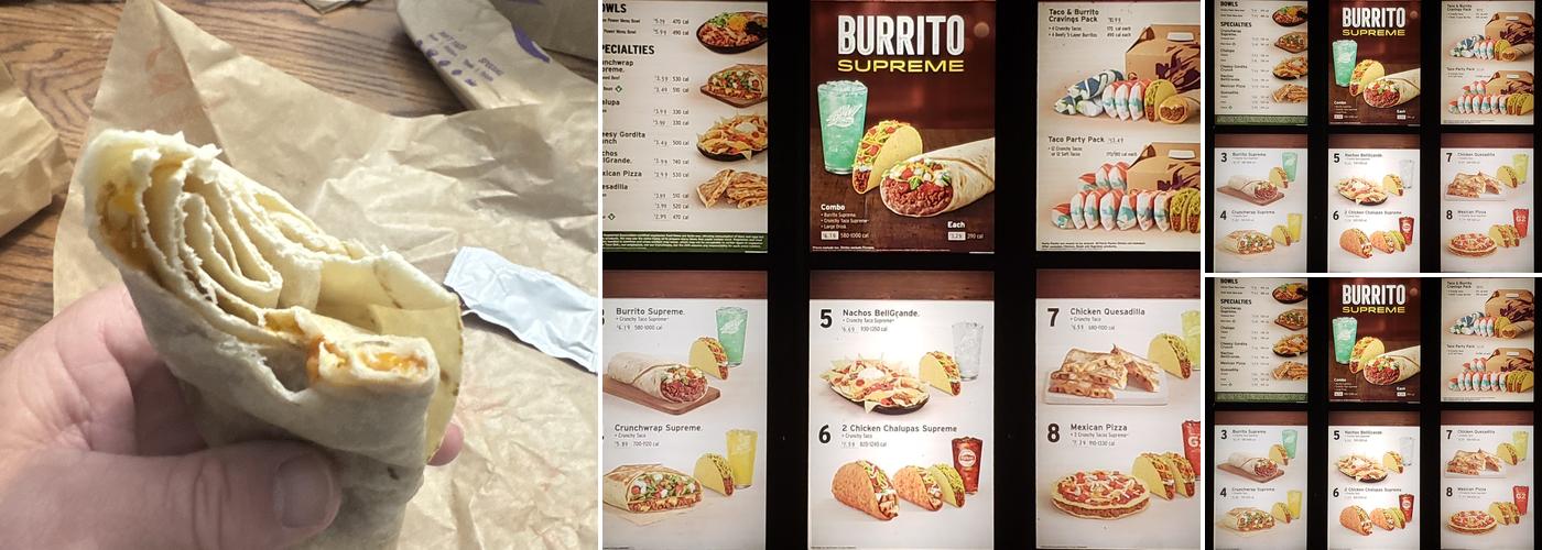 Taco Bell Menu
