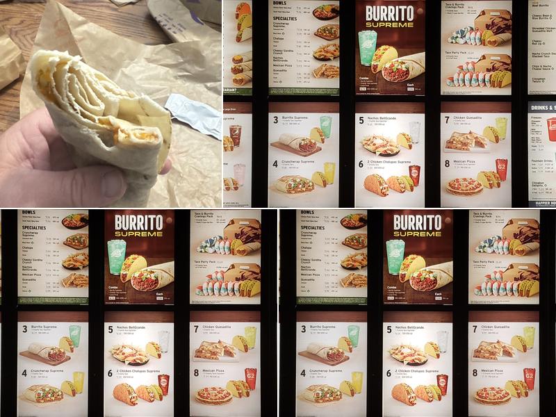 Taco Bell Menu