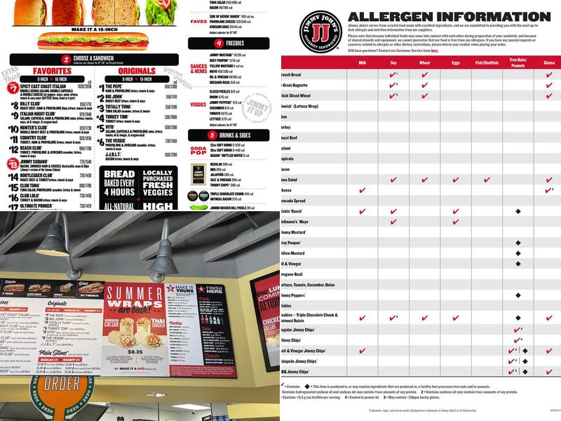 Jimmy John's Menu