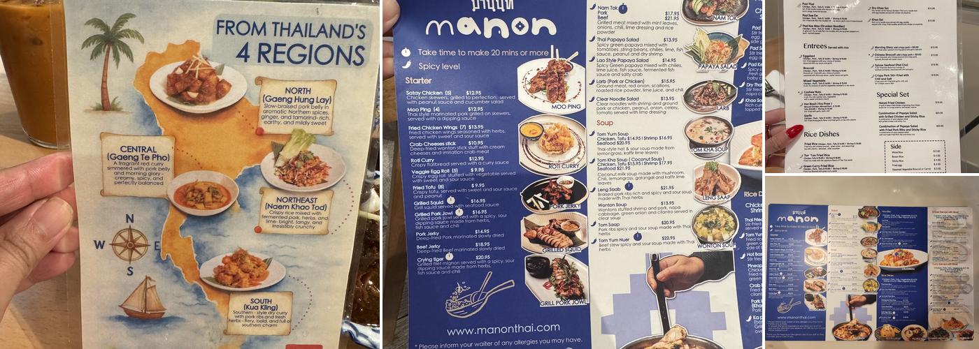 Manon Menu