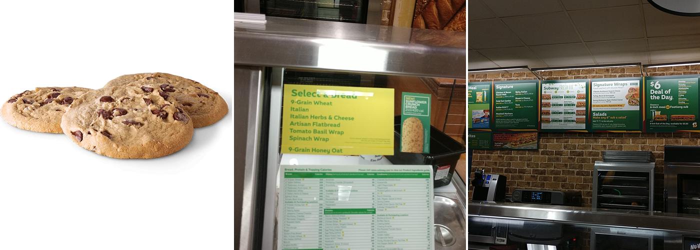 Subway Menu