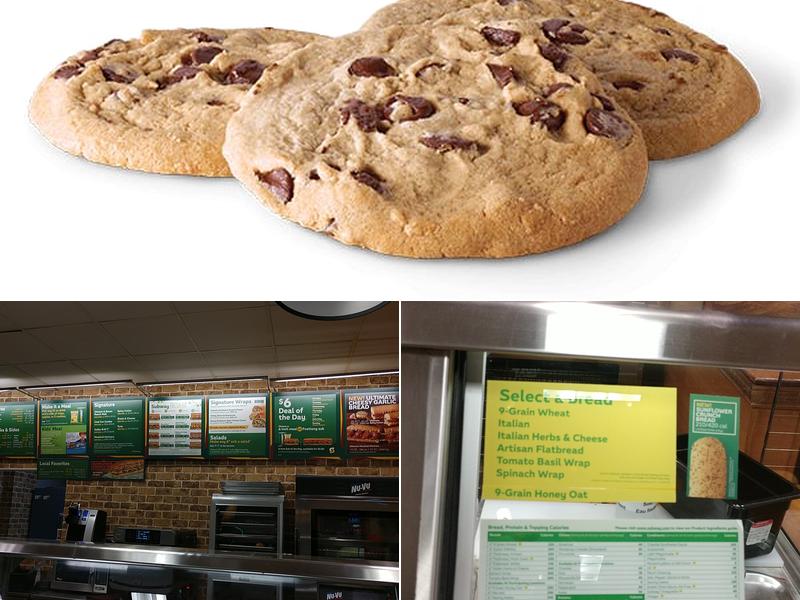 Subway Menu