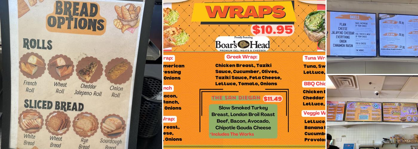 Pitstop Deli Menu