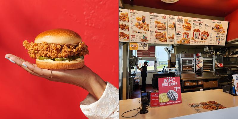KFC Menu