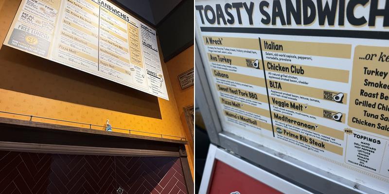 Potbelly Menu